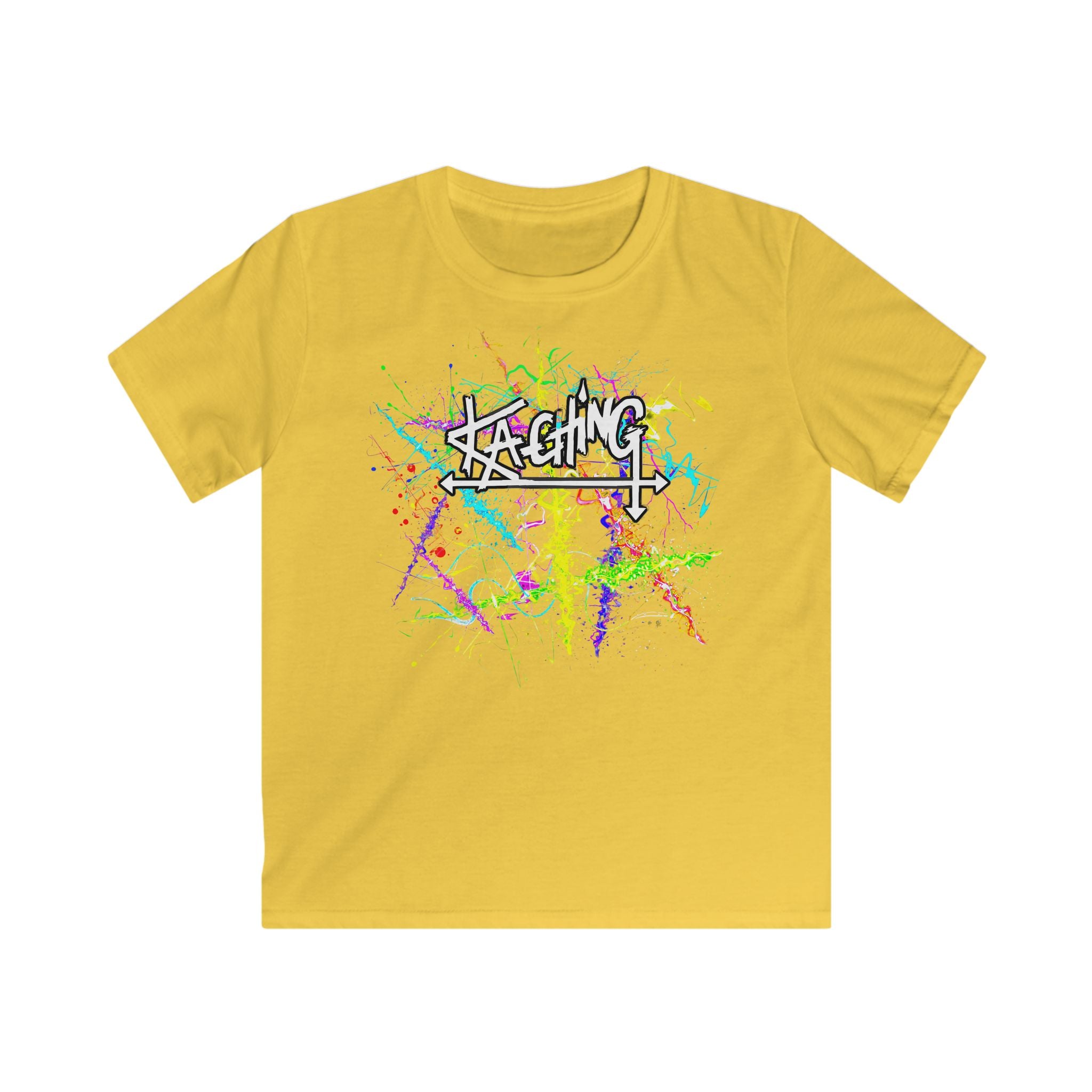 Ka-Ching Kids Neon Tee -