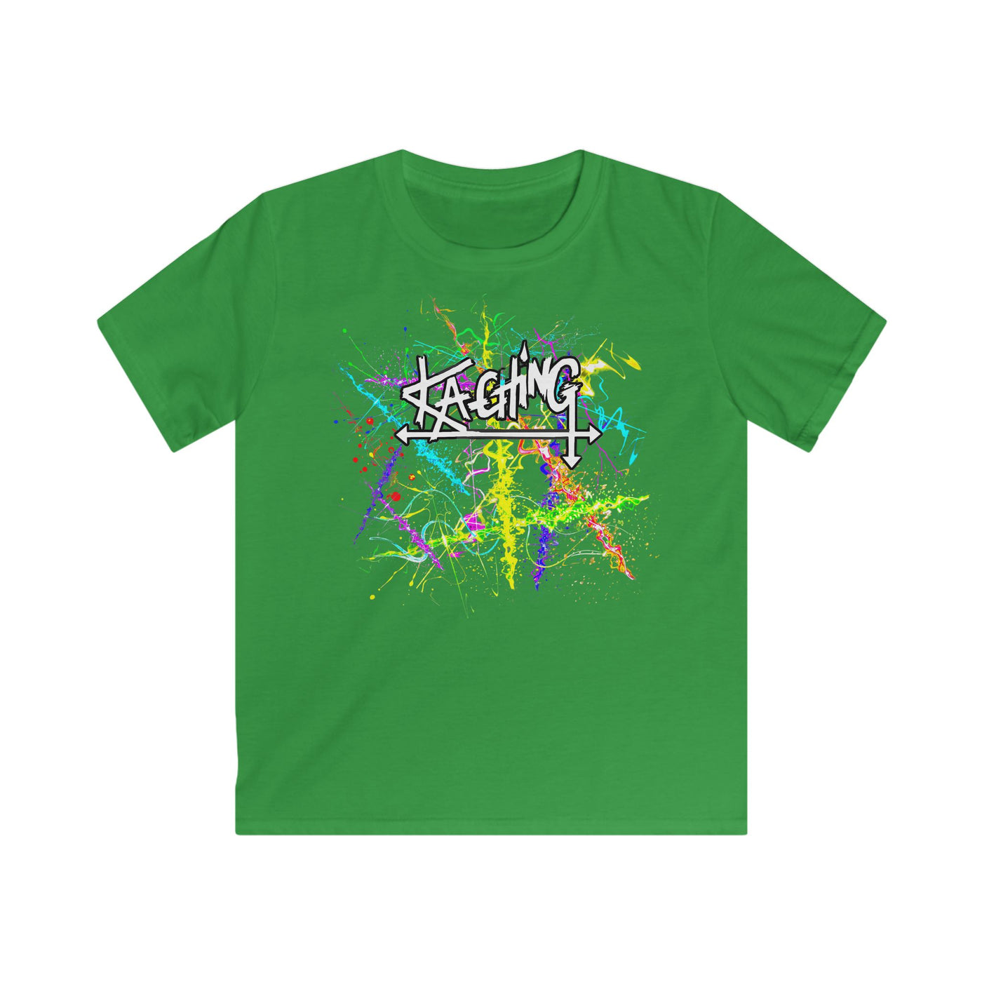 Ka-Ching Kids Neon Tee -
