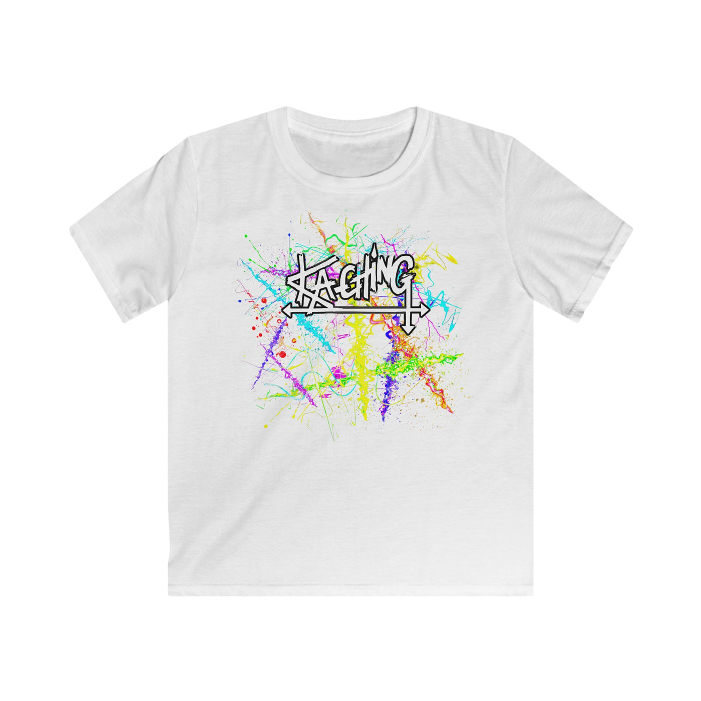Ka-Ching Kids Neon Tee -