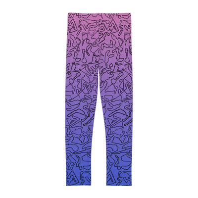 Blue Pink kids Leggings, Activewear, Fashionable