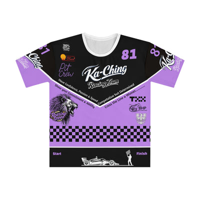 Ka-Ching Racing Team, Motorsports unisex T-Shirt Purple