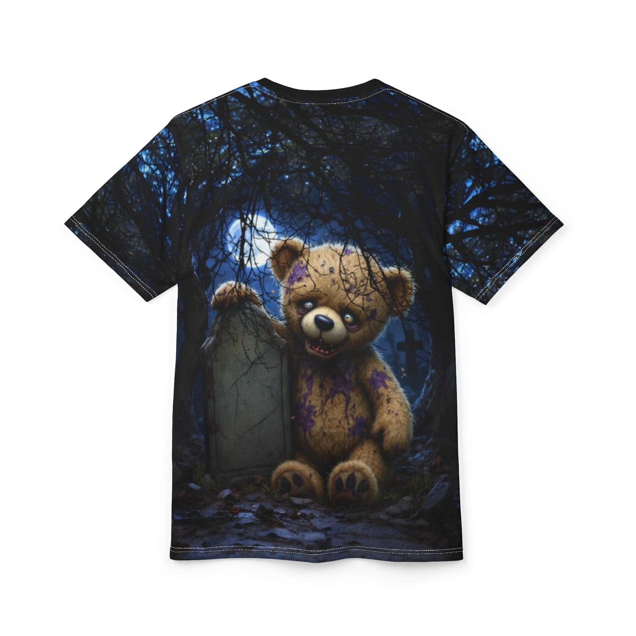 Cemetery bear unisex Tee