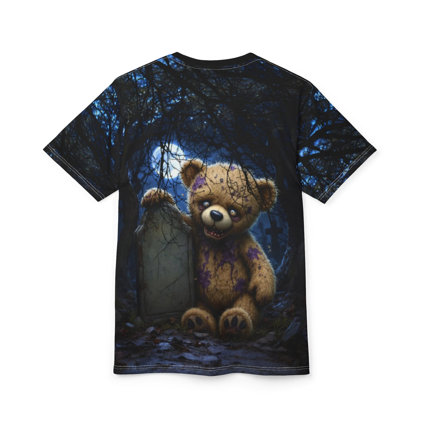 Cemetery bear unisex Tee