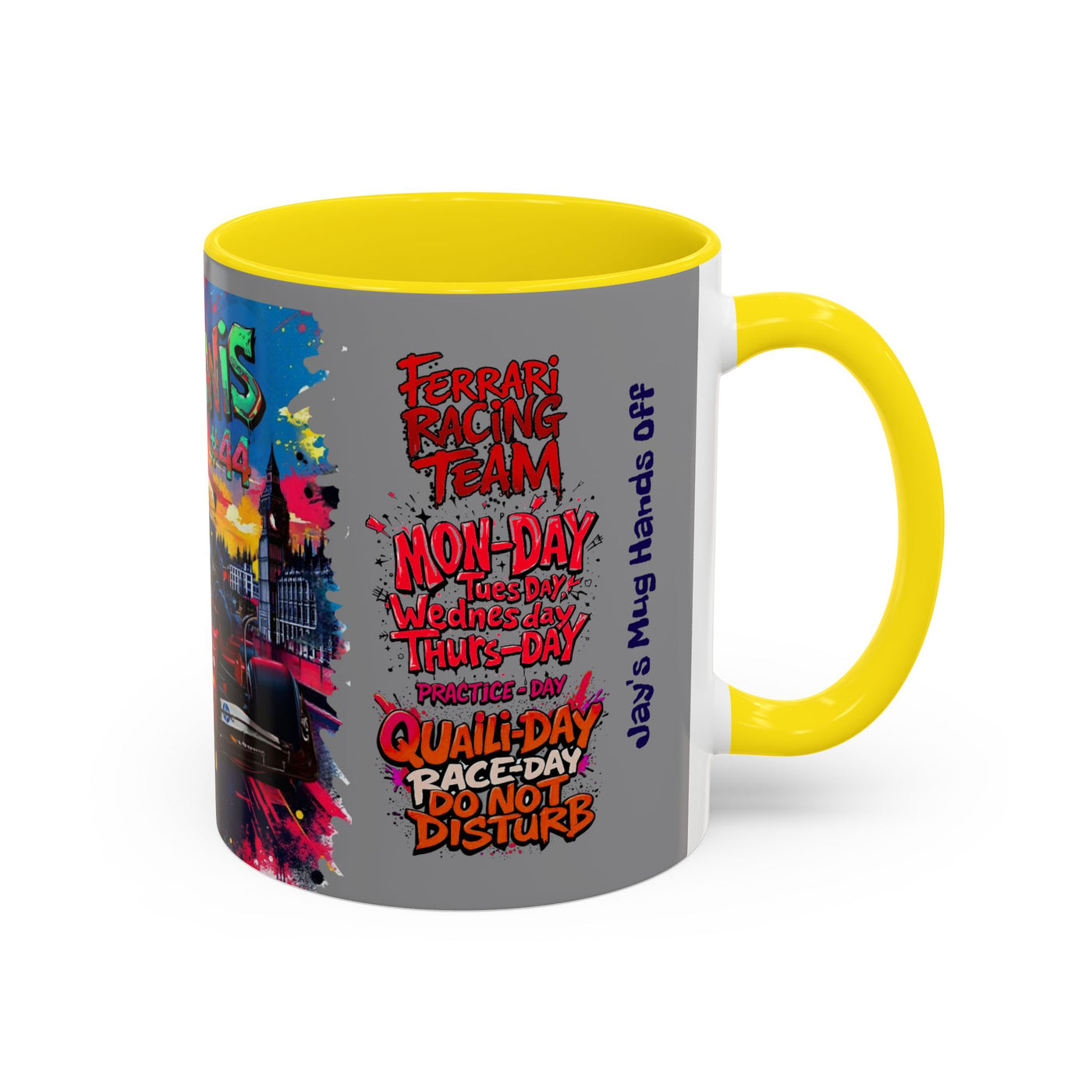 Fun Racing Team Coffee Mug – Perfect for Motor Sports Fans!