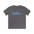 Ka-Ching Kids neon Blue Tee -