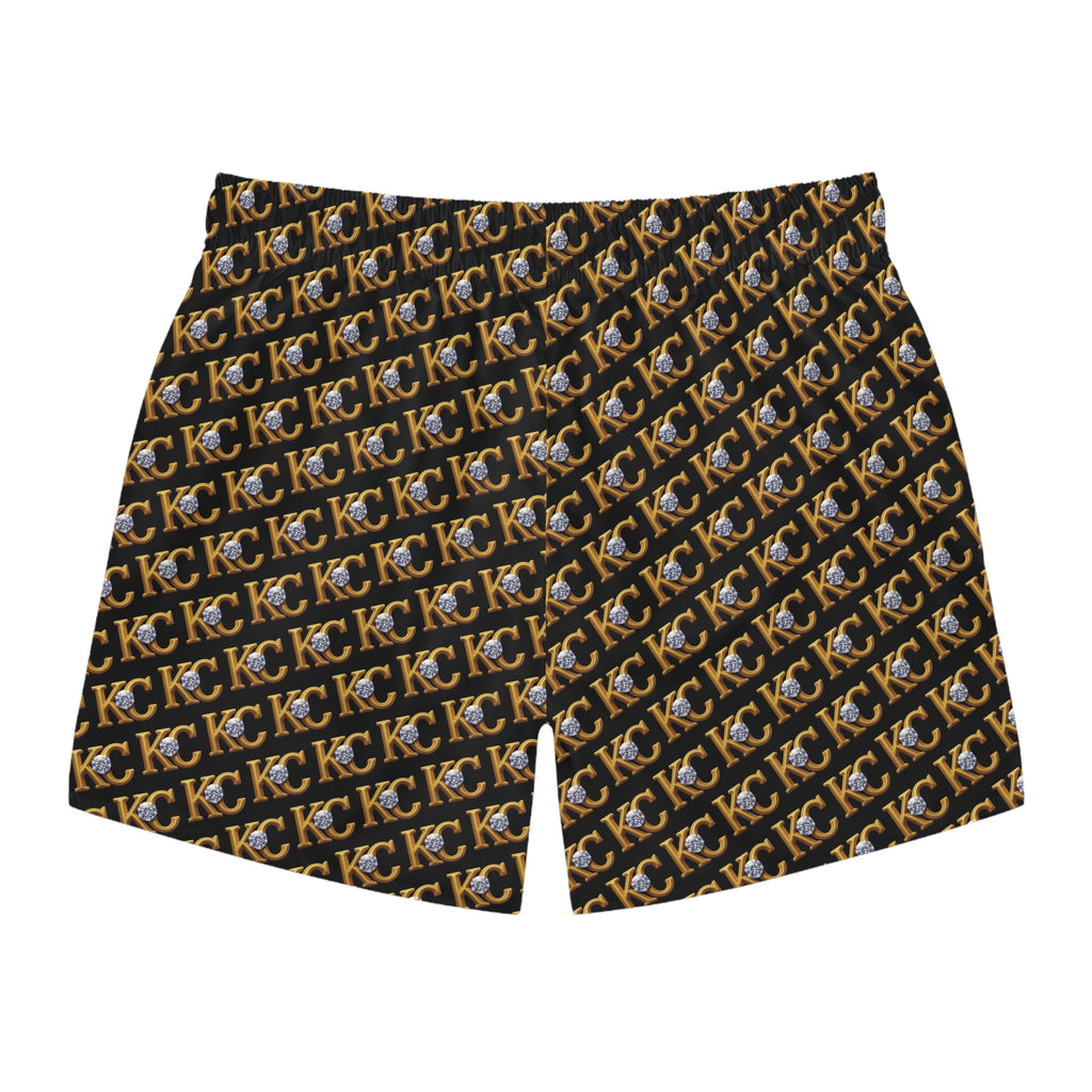 Men's KC Diamond Swim Trunks.