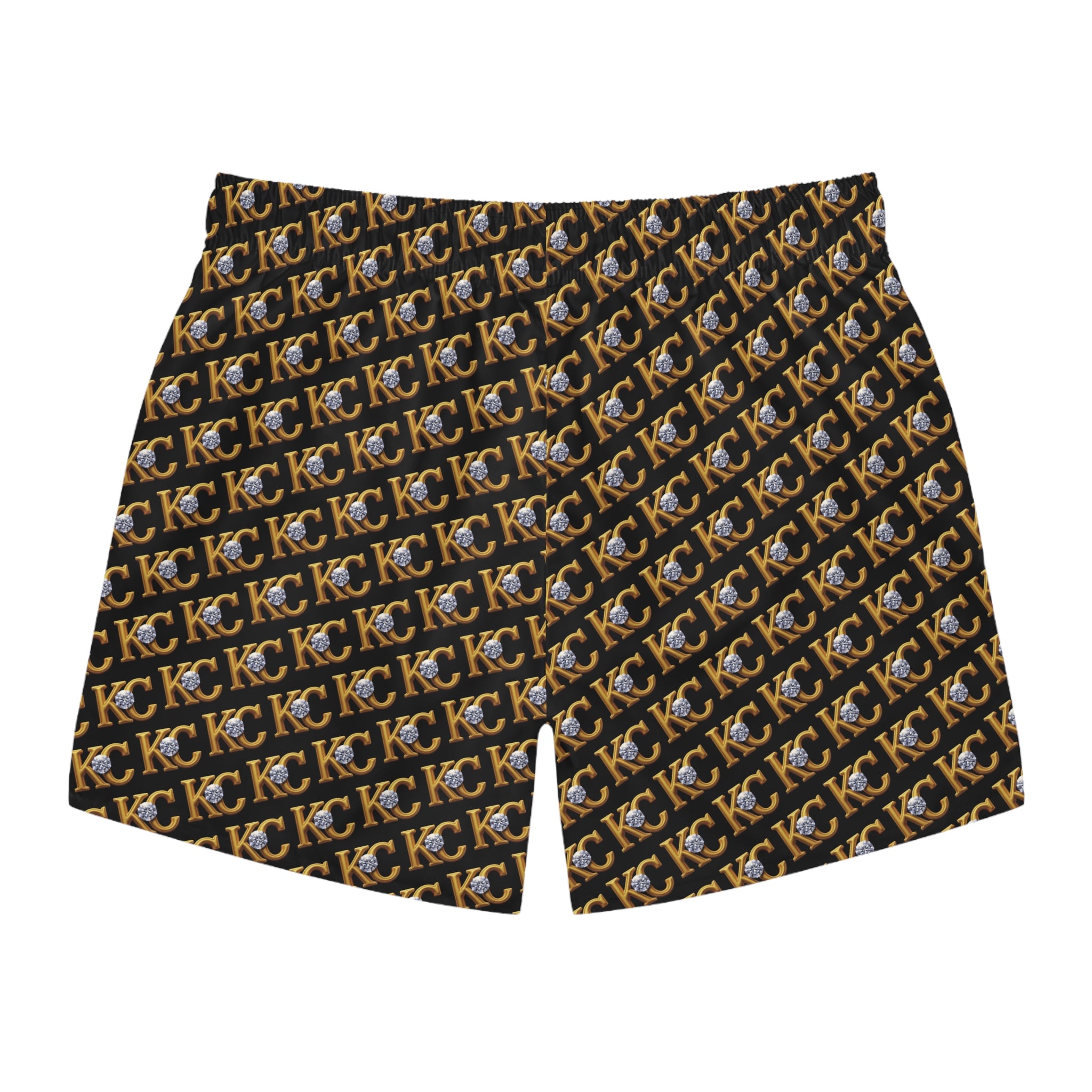 Men's KC Diamond Swim Trunks.