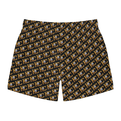 Men's KC Diamond Swim Trunks.