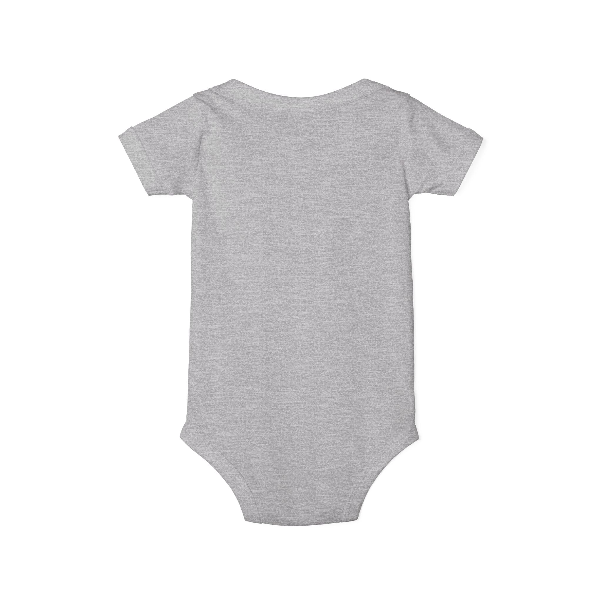 Ka-Ching Grumpy Boy Infant Onesie, Cute Baby Bodysuit.