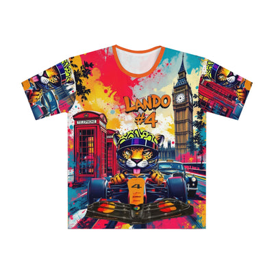London #4 Loose T-Shirt - Perfect for Motorsport Fans