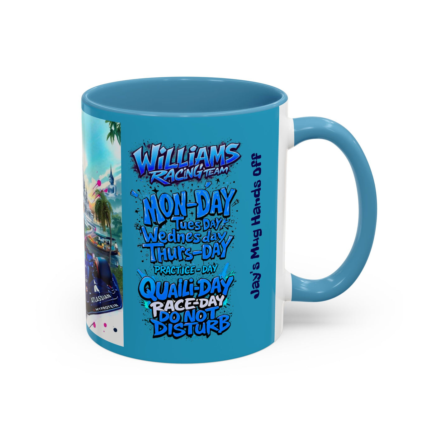 Team Coffee Mug – Perfect for Motor Sports Fans!