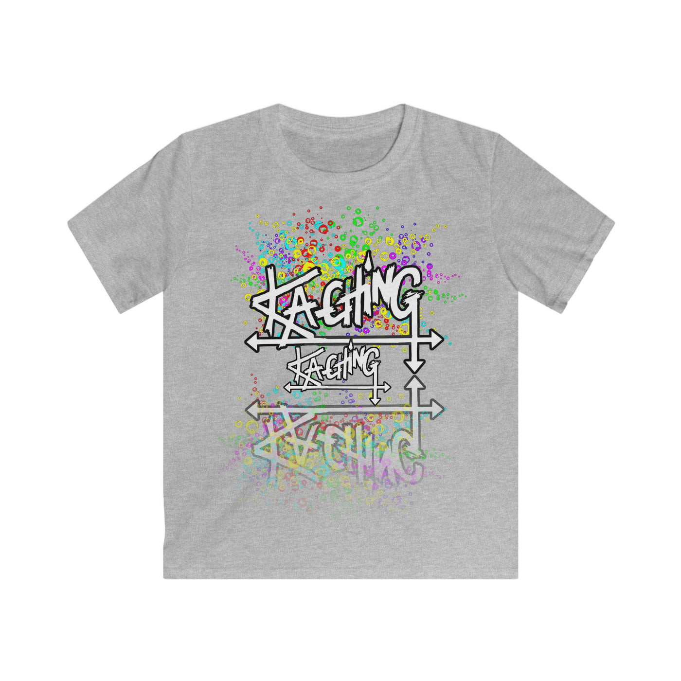 Ka-Ching Kids Neon bubble reflections - Tee