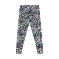 Ching Print Stretchy Pilates/Yoga pants for a Comfortable & Fun exercise session.