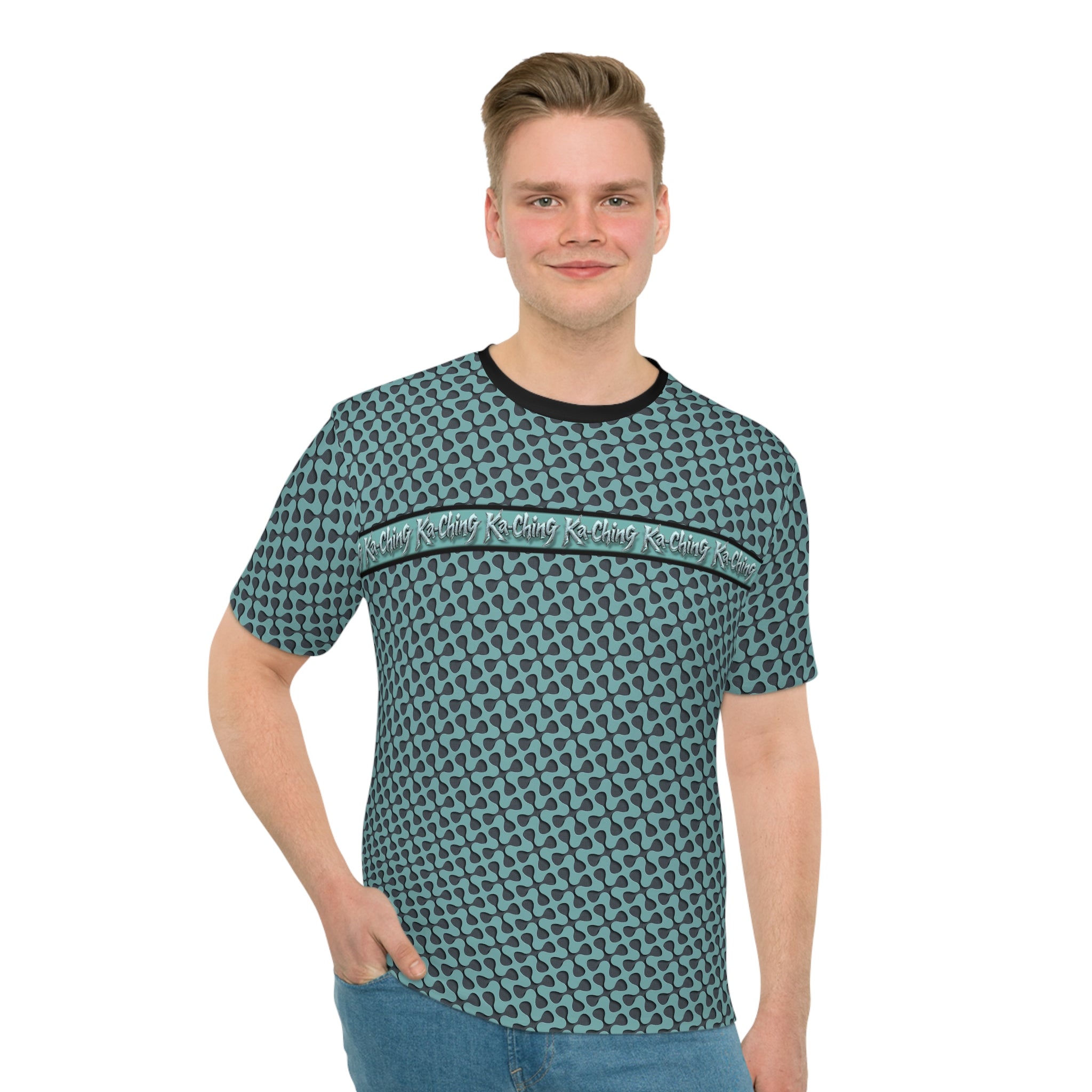 Ka-Ching designer exclusive, limited edition - Unisex Loose T-shirt Teal