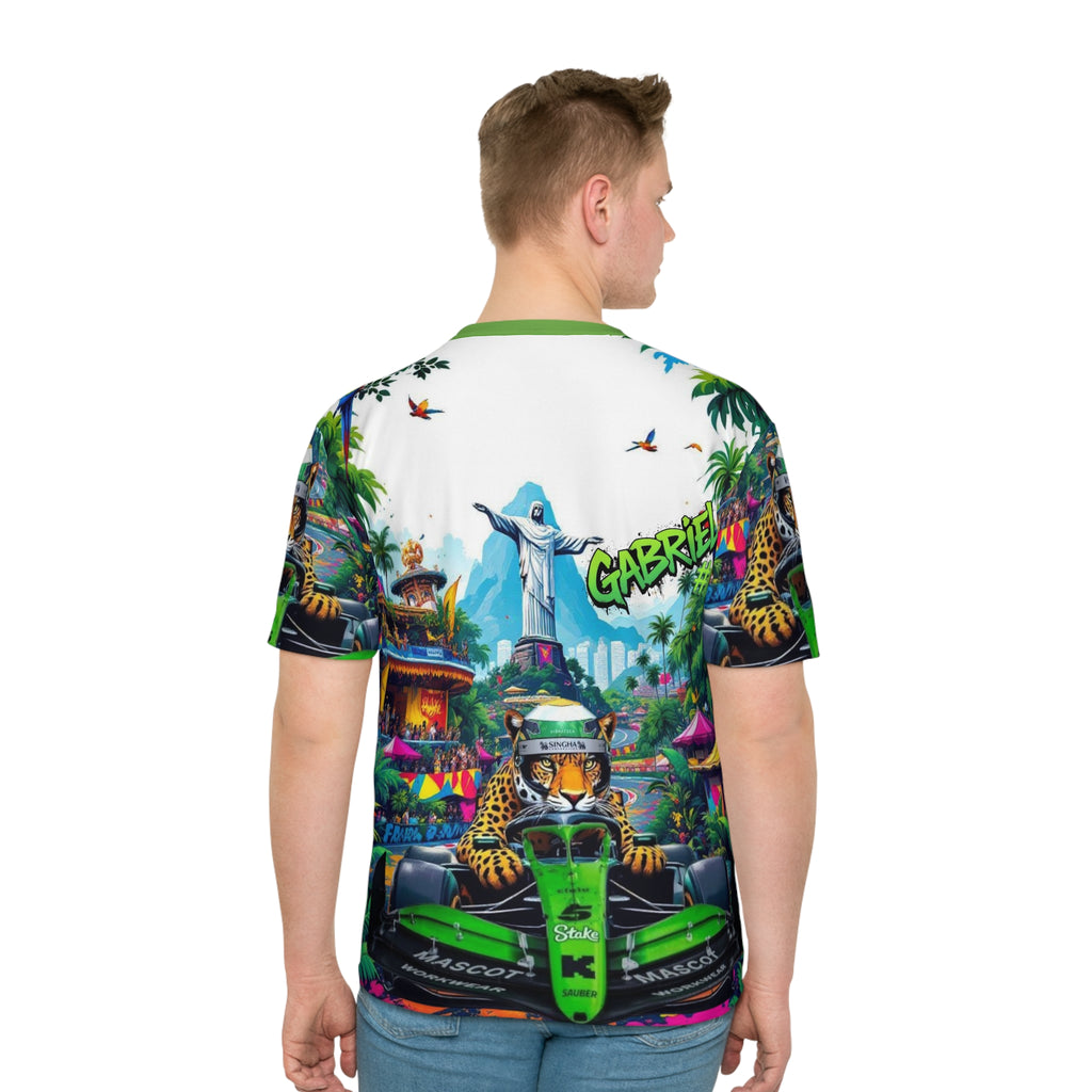 #5 Loose T-Shirt - Colorful Racing Design - Perfect for Motorsport Fans