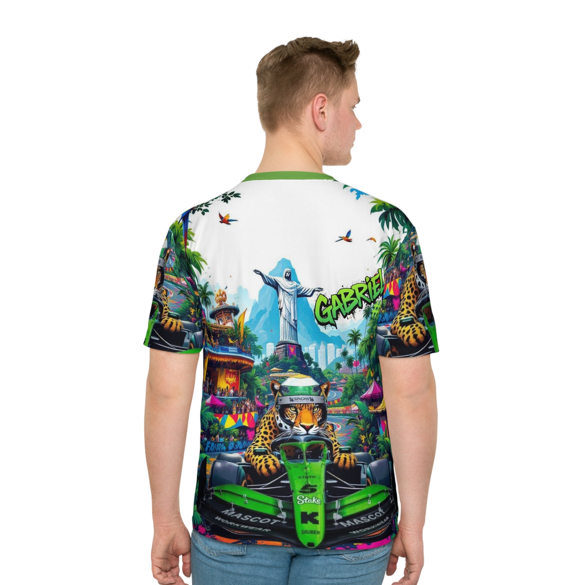#5 Loose T-Shirt - Colorful Racing Design - Perfect for Motorsport Fans