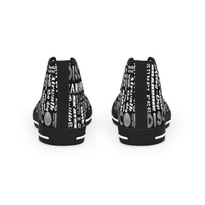 Skateboarders tricks High Top Sneakers