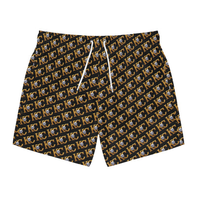 Men's KC Diamond Swim Trunks.