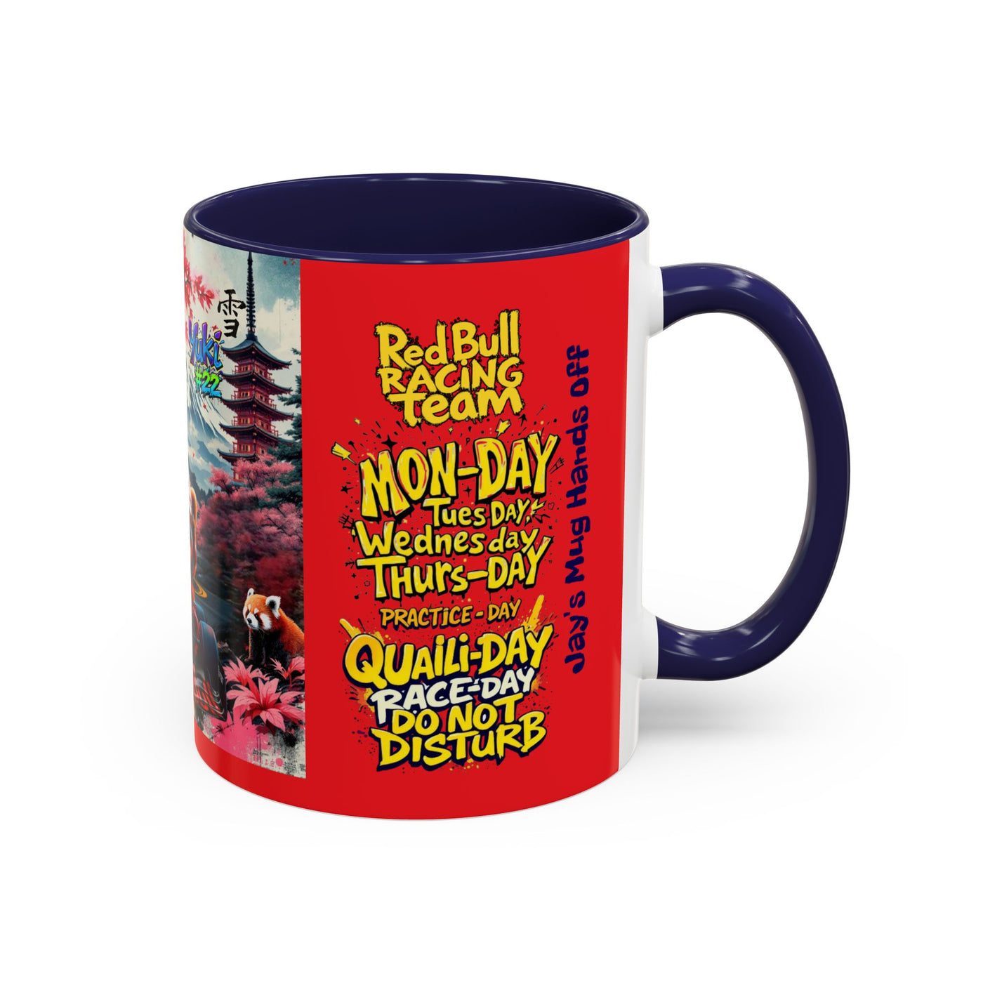 Team Coffee Mug – Perfect for Motor Sports Fans!