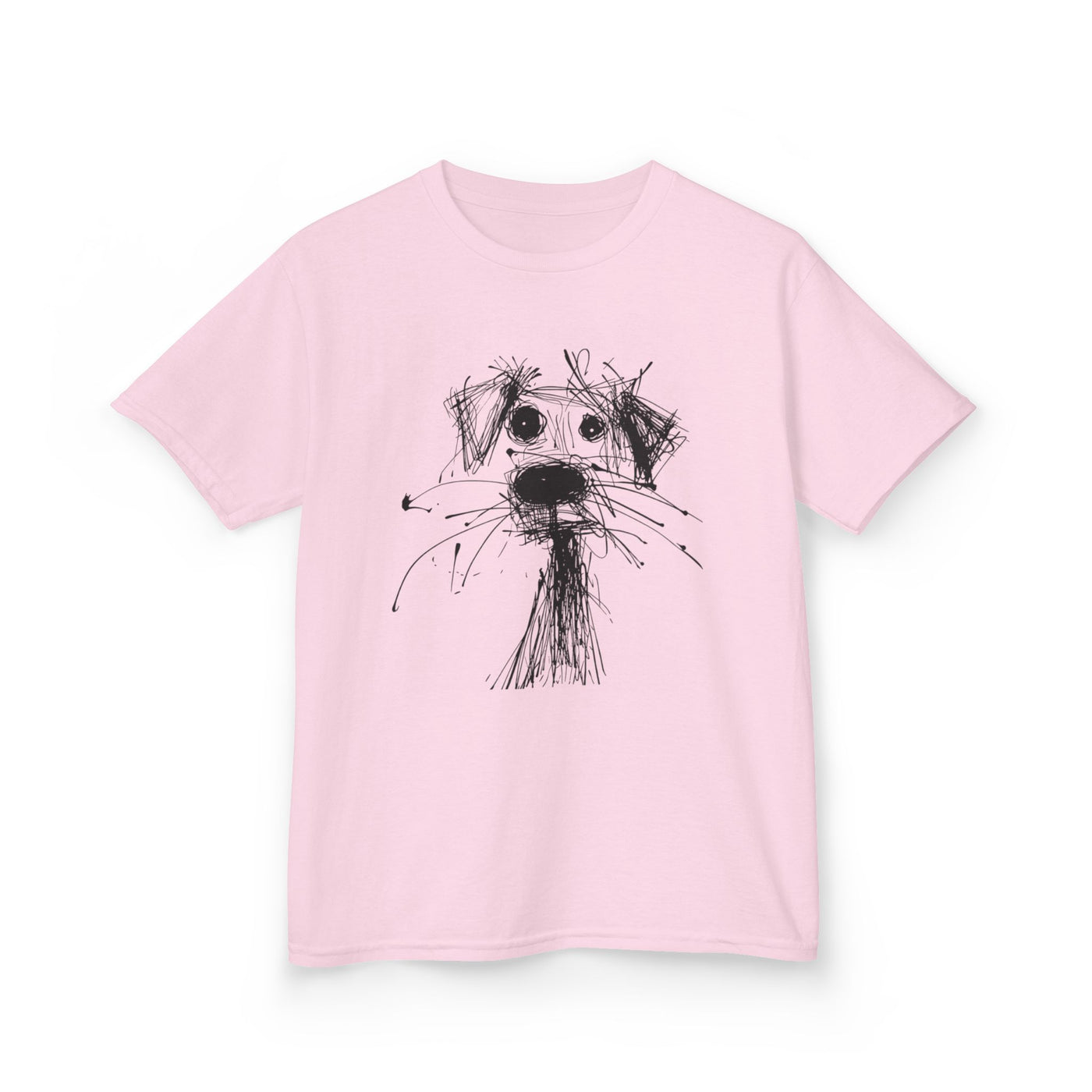 Kids Dog Sketch Tee | Adorable Pet Lover Shirt