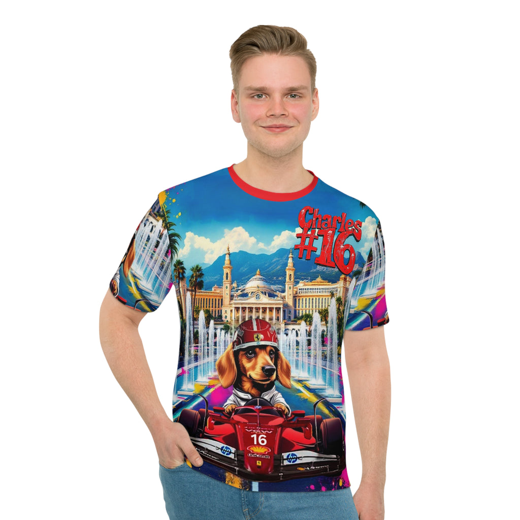 CL  #16 T-Shirt - Colorful Racing Design - Perfect for Motorsport Fans