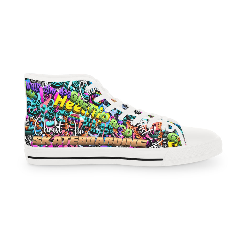 Skateboarders colour High Top Sneakers