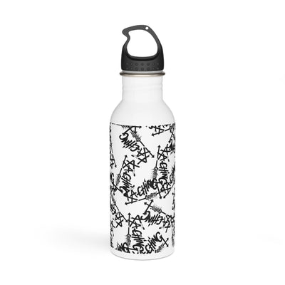 Stylish Stainless Steel Water Bottle with Unique Design, Eco-Friendly Drinkware, Perfect for Outdoor Adventures, Gym, Travel, Gifts
