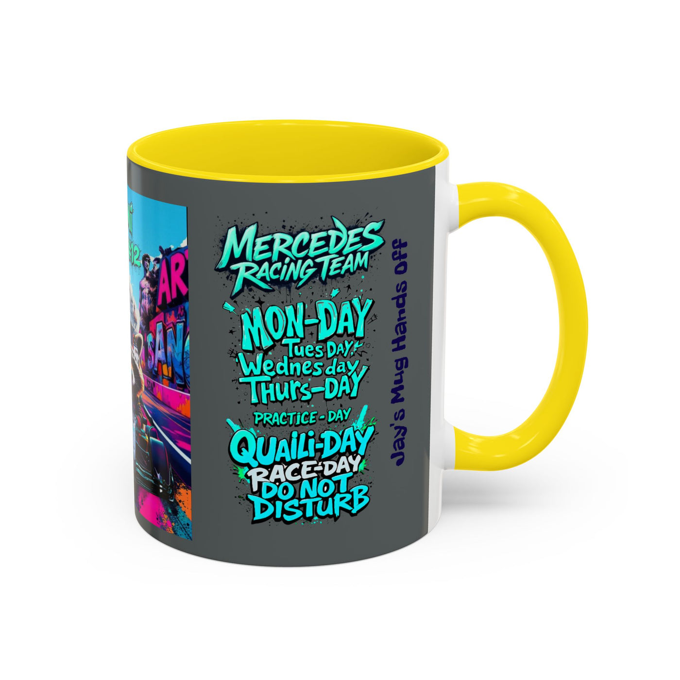 Racing Team Coffee Mug – Perfect for Motor Sports Fans!