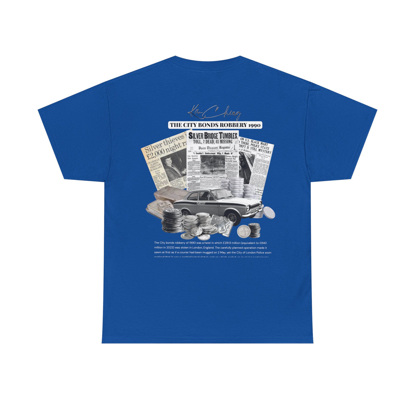 Silver Edition Tee with Retro Design