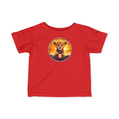 Cute Lion winner, Infant Tee - Perfect for Little Adventurers