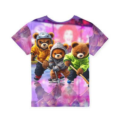 Graffiti Bears Hockey kids Tee