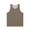Ka-Ching designer exclusive, limited edition - Unisex Tank Top -Tan