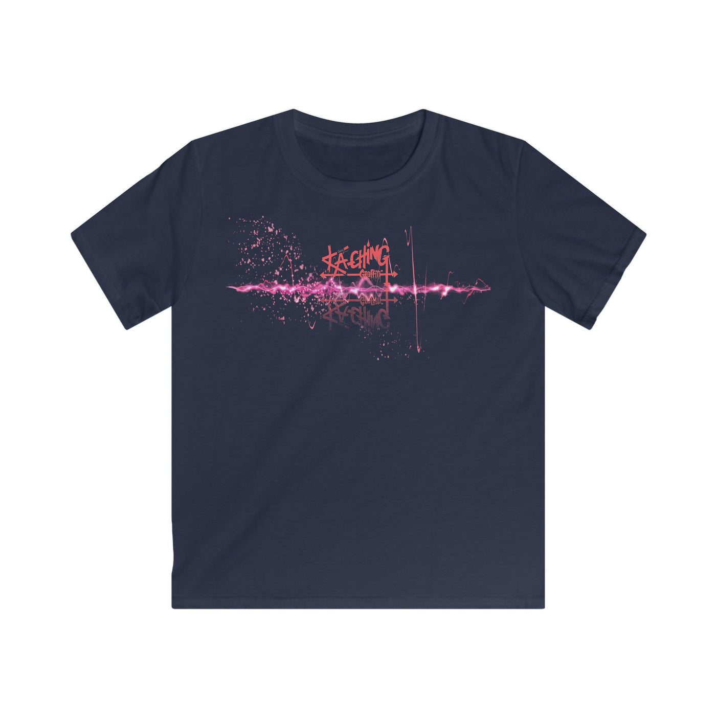Ka-Ching Kids neon Red Tee -