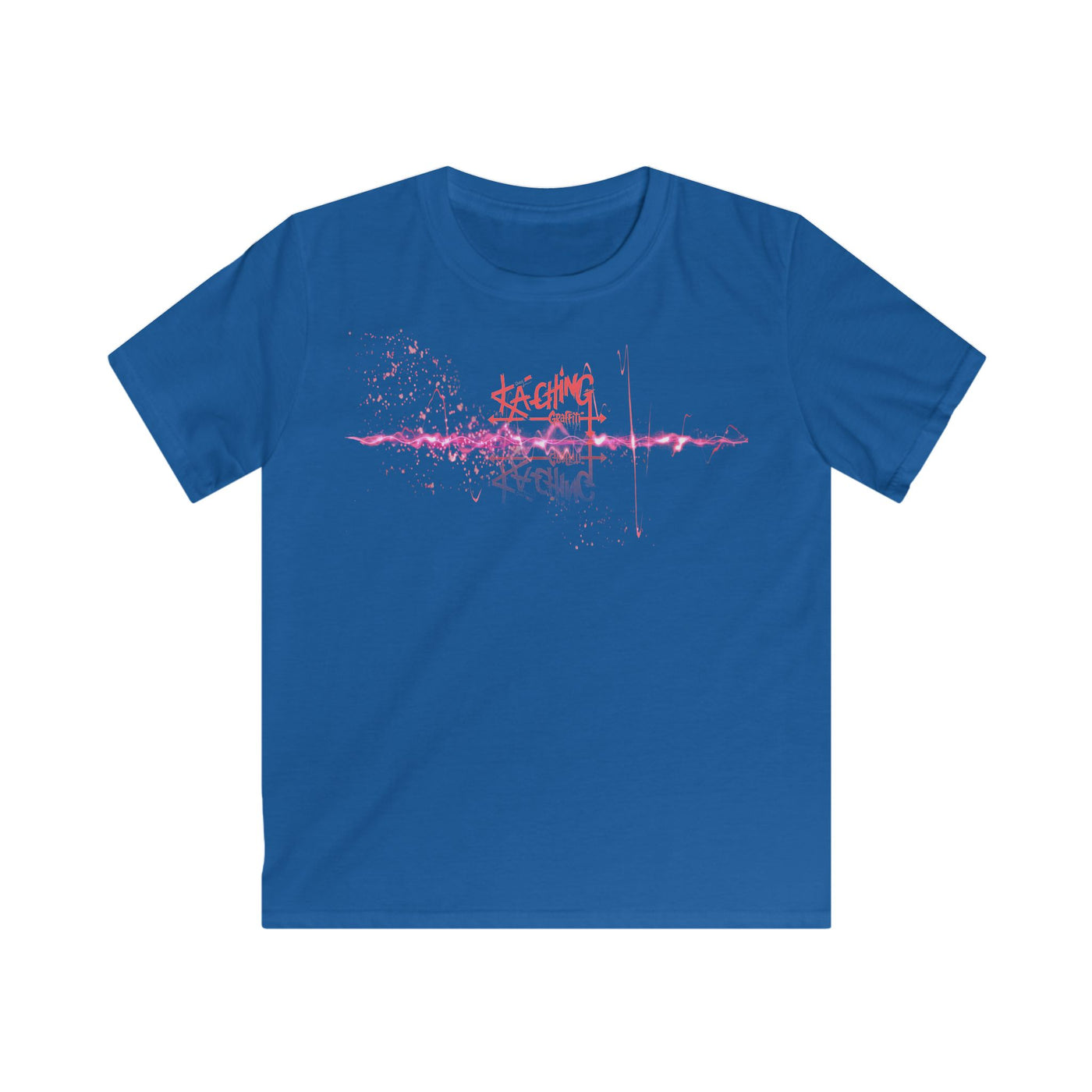 Ka-Ching Kids neon Red Tee -