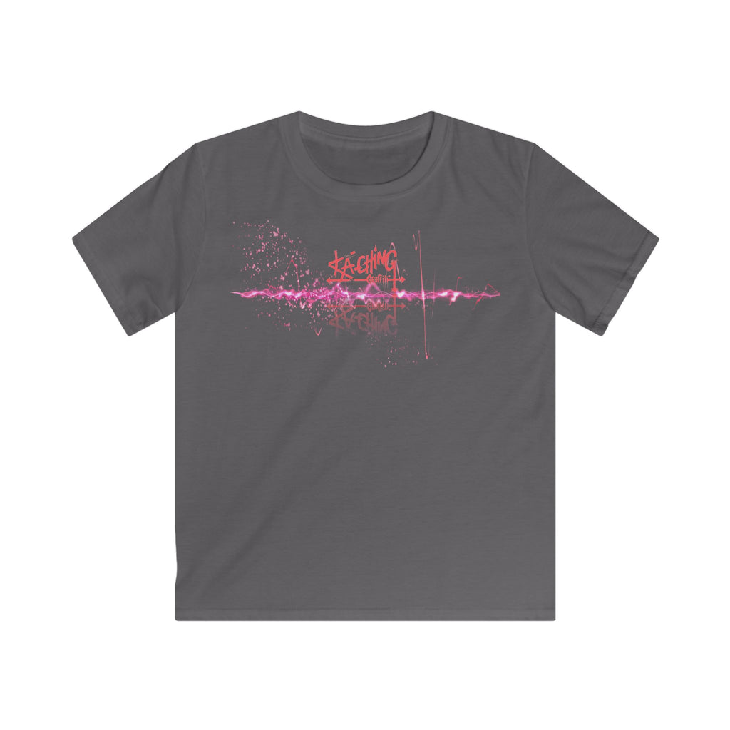 Ka-Ching Kids neon Red Tee -