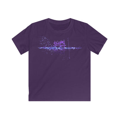 Ka-Ching Kids neon Purple Tee -