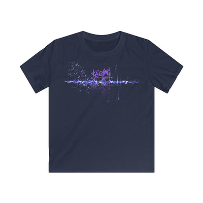Ka-Ching Kids neon Purple Tee -