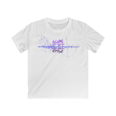 Ka-Ching Kids neon Purple Tee -