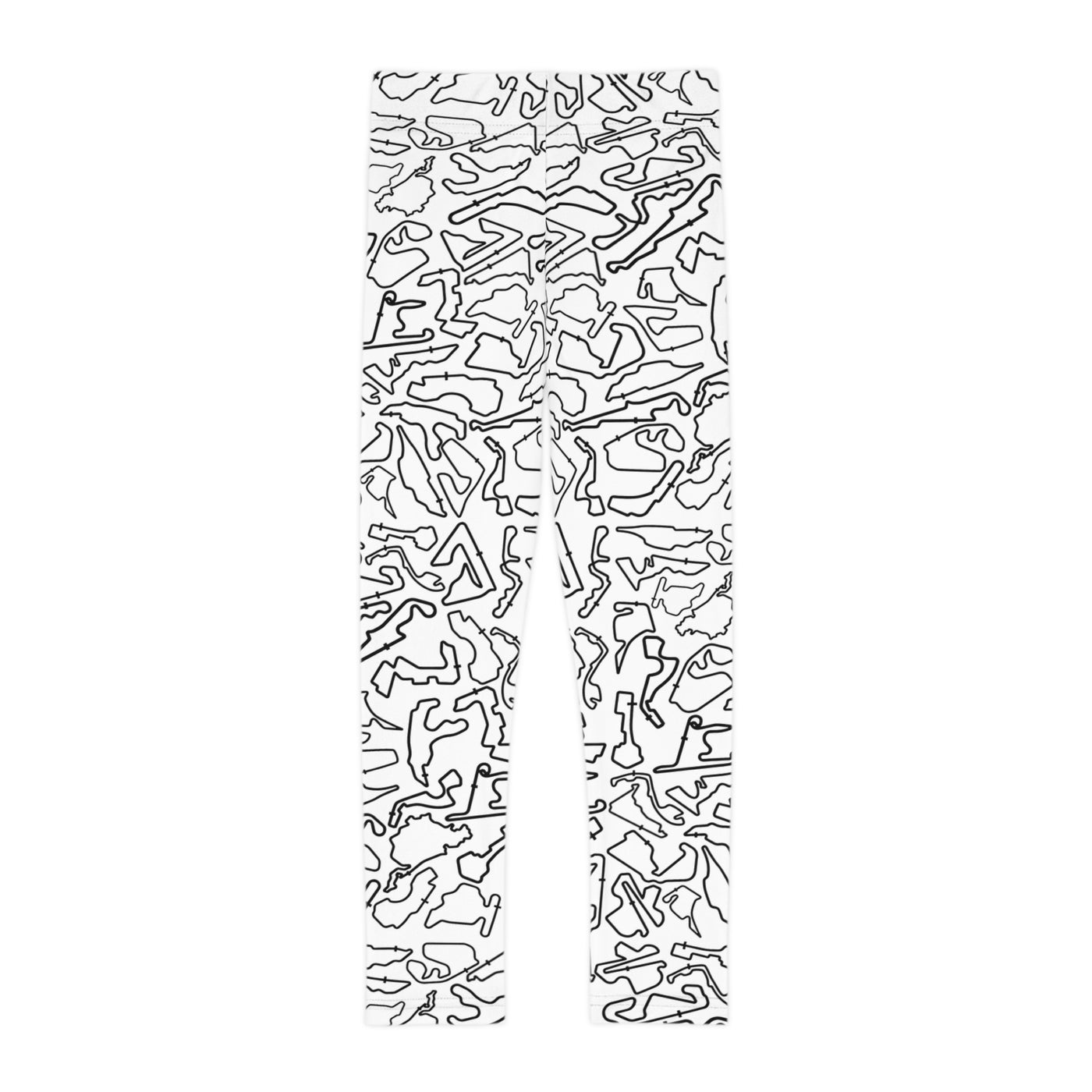 Black White Track print kids Leggings, Activewear, Fashionable
