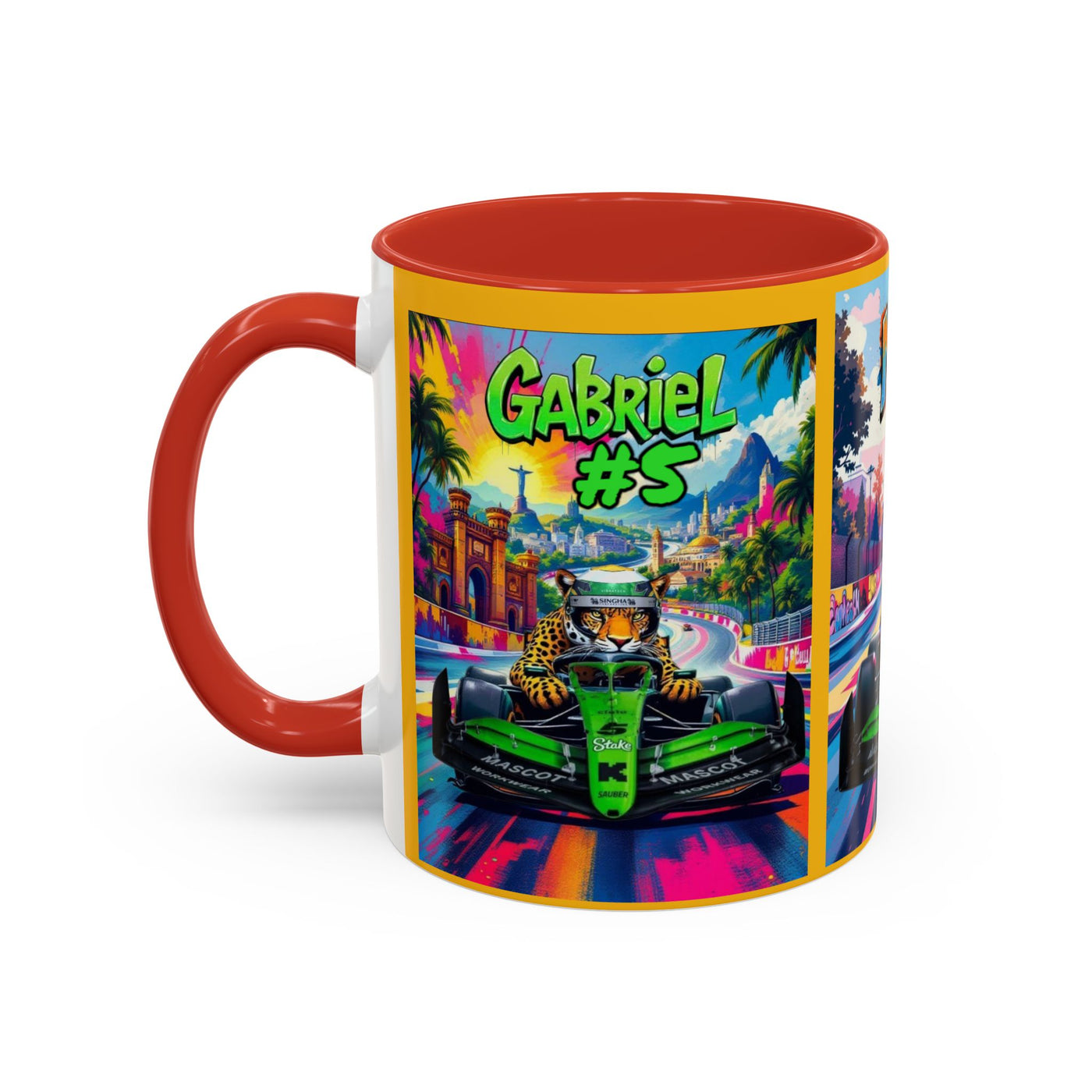 Racing TeaCoffee Mug – Perfect for Motor Sports Fans!