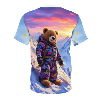 Bear Adventure Unisex Tee, Fun Graphic T-Shirt, Kids Wear, Gift for Bear Lovers, Hiking Gift, Casual Outfit
