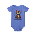 Ka-Ching Grumpy Boy Infant Onesie, Cute Baby Bodysuit.