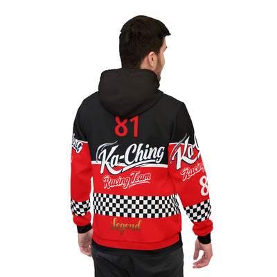 Ka-Ching Racing Hoodie unisex Motorsport Fans Red
