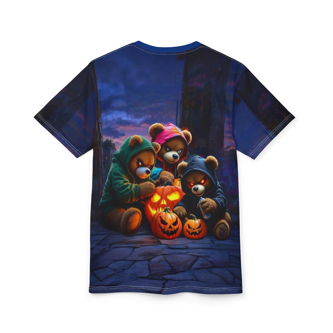 Graffiti Bears pumpikn party Adventures Unisex Tee