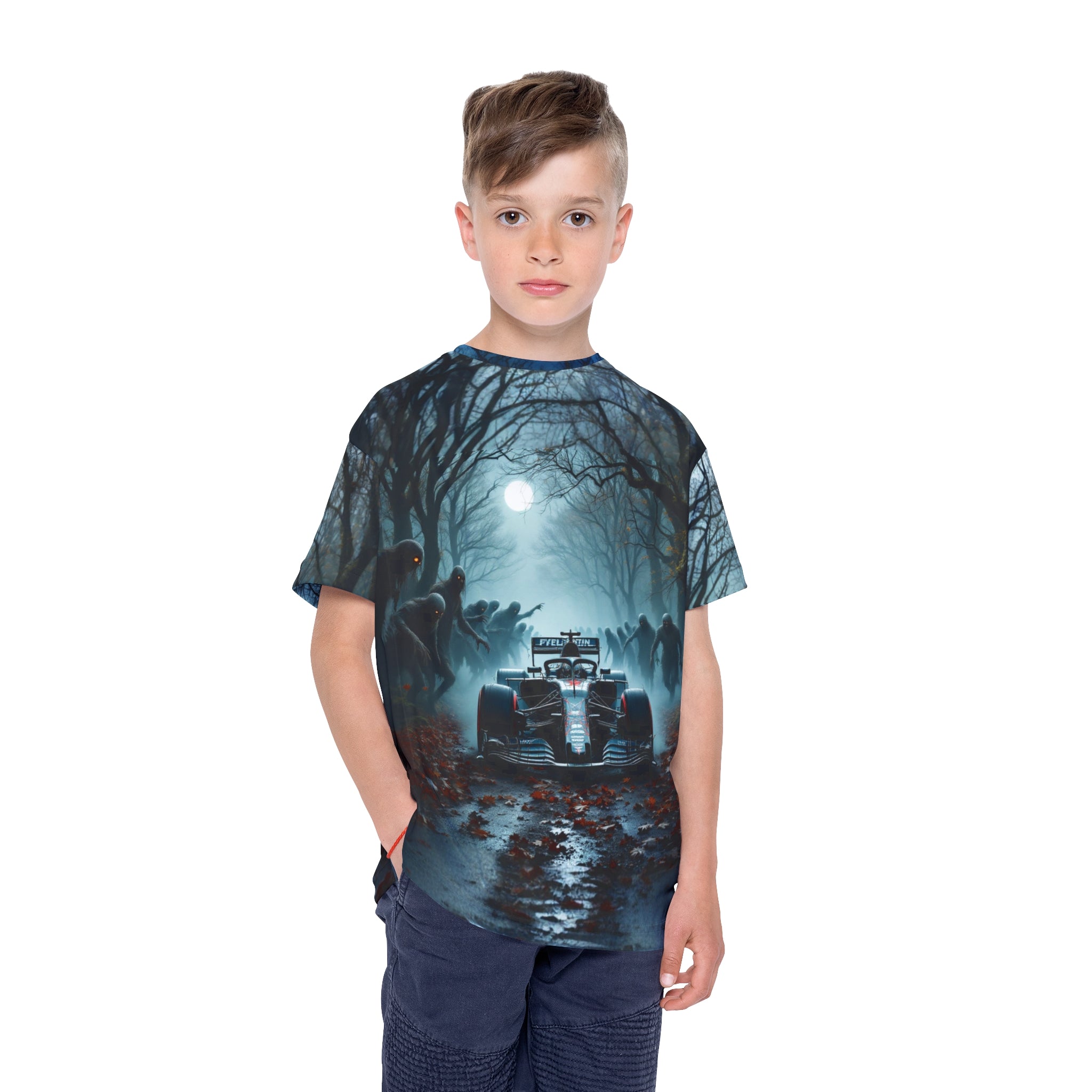 Zombie  getaway kids Unisex Tee