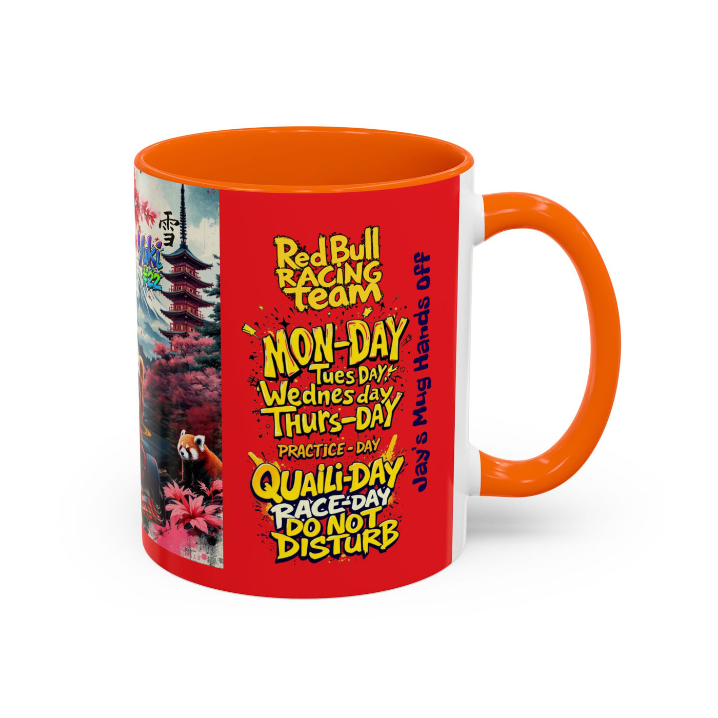 Team Coffee Mug – Perfect for Motor Sports Fans!