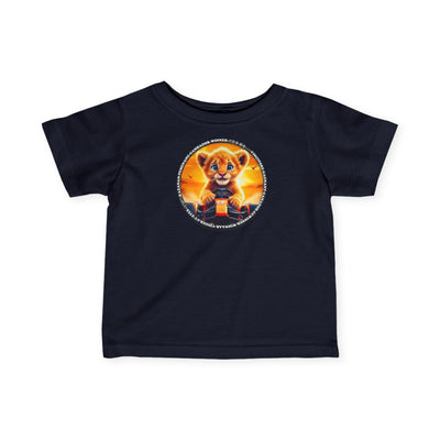Cute Lion winner, Infant Tee - Perfect for Little Adventurers