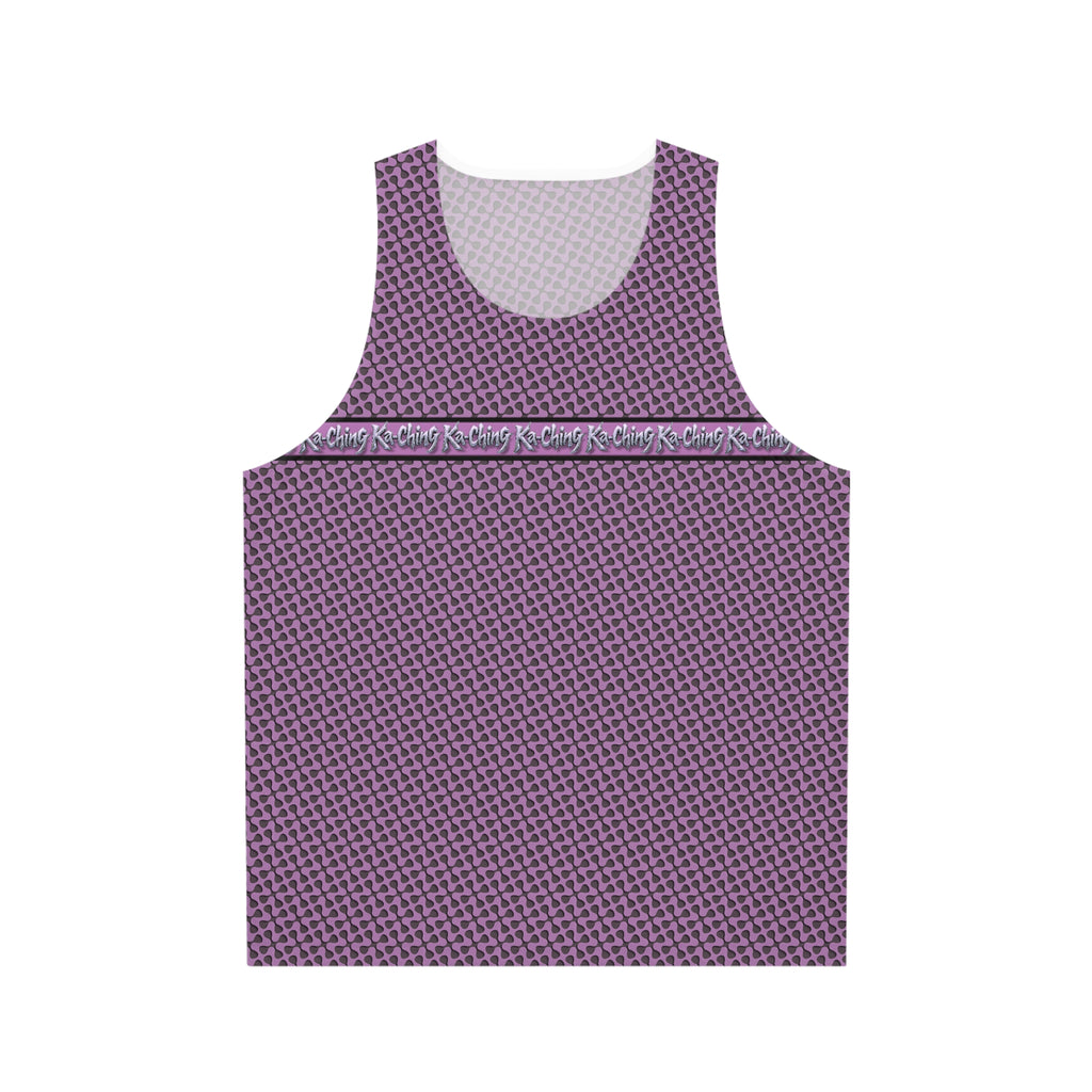 Ka-Ching designer exclusive limited edition - Unisex Tank Top -Mauve