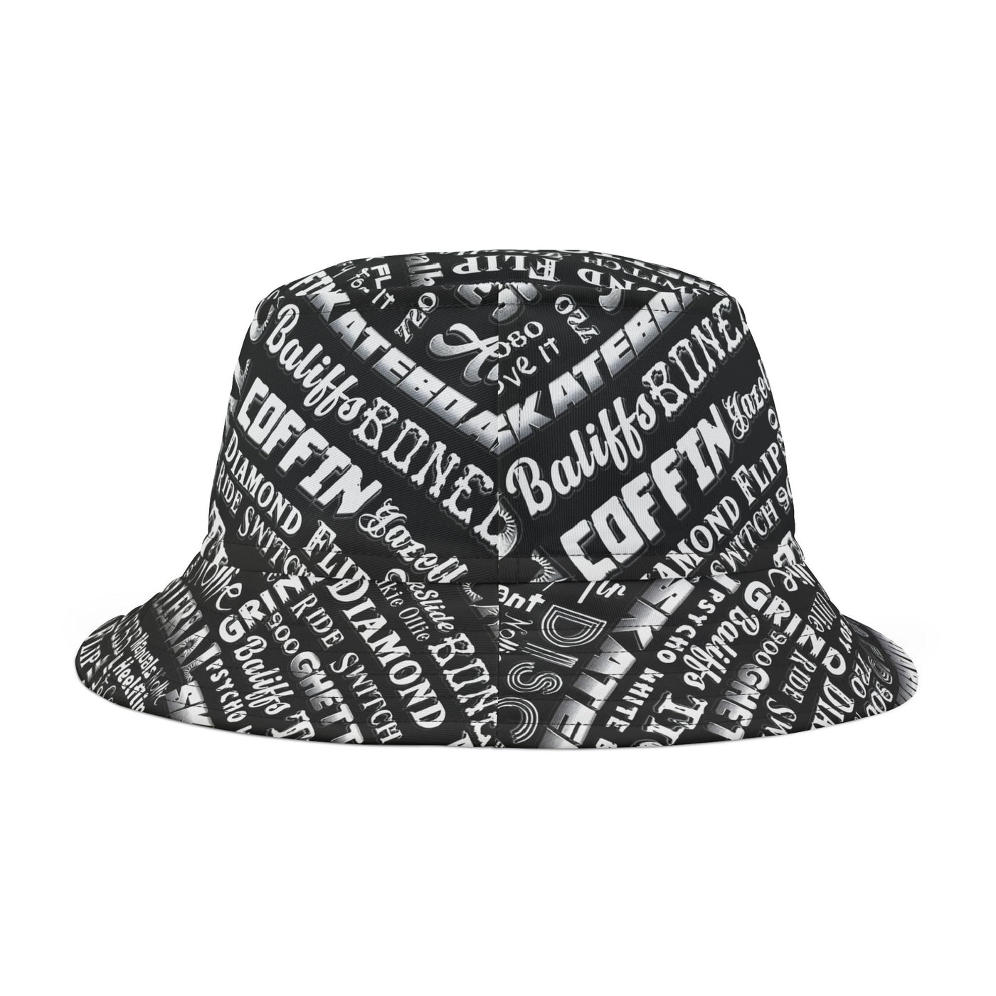 Skateboarding tricks Bucket Hat
