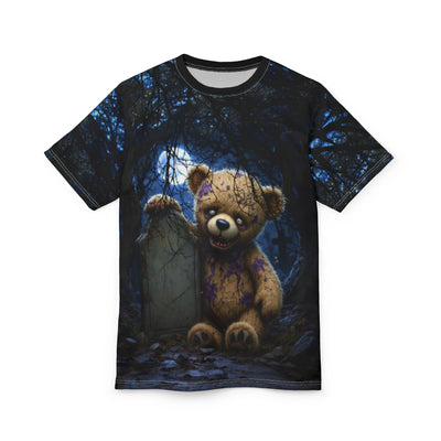 Cemetery bear unisex Tee